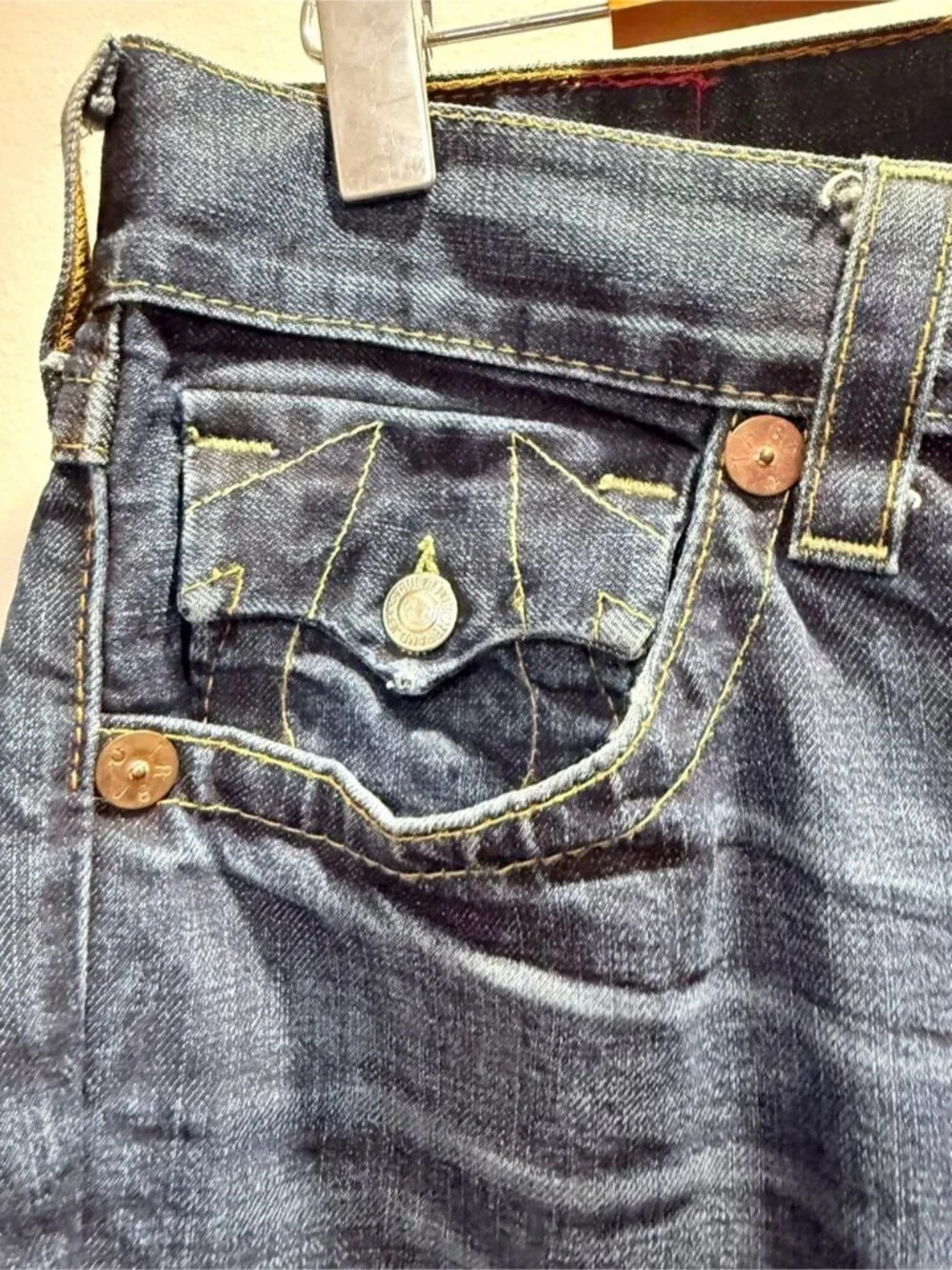 True Religion World Tour Section Jack Jeans Men’s Size 31 Made USA